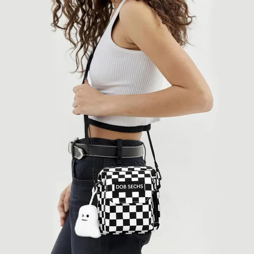 Vista 8 de DOB SECHS Bolso bandolera pequeño para mujer, bolso de hombro