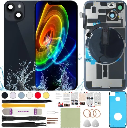 Vista 53 de Funda trasera de repuesto compatible con iPhone 8 de 4.7" + Herramientas profesionales (Gris espacial) Incluye herramientas profesionales, cinta
