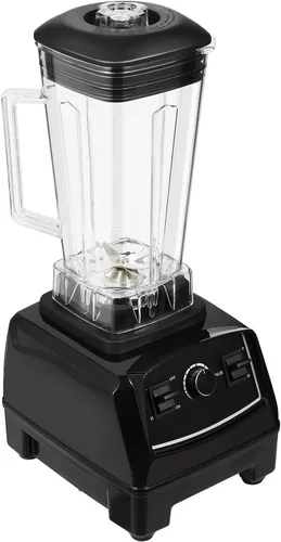 Vista 7 de Licuadora comercial resistente del batido de 2L 2000W, negro, velocidades múltiples, autolimpiante