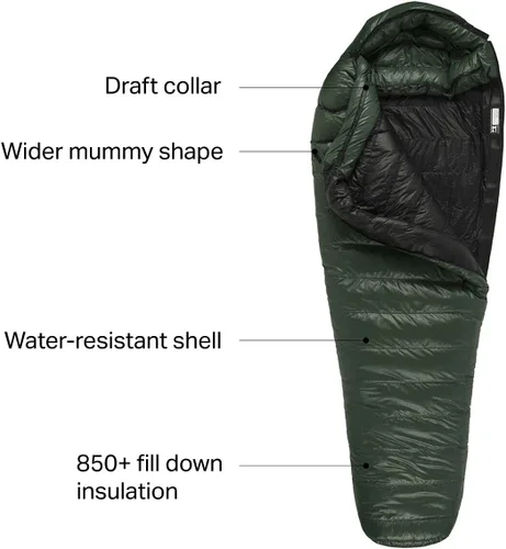 Vista 3 de Western Mountaineering Badger MF - Saco de dormir (15 grados)