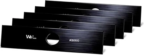 Vista 6 de AEB0800 Cuchilla de repuesto para bordeadora EGO 56V modelos EA0800/ME0801/ME0800, negro (paquete de 2)