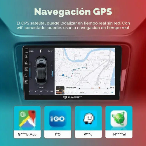 Vista 4 de Para Hyundai Elantra 2011-2013 CarPlay Android Navegación Automática Estéreo GPS Radio Reverse Cámara Pantalla 9 "IPS Pantalla Táctil Headunit