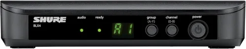 Vista 4 de Shure Sistema de micrófono inalámbrico BLX14/CVL - Batería de 14 horas, rango de 300 pies, UHF Incluye micrófono CVL Lavalier, transmisor