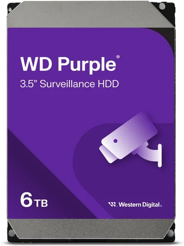 Vista 2 de Western Digital Disco Duro Interno de Vigilancia WD Purple de 2TB - SATA 6 Gb/s, Caché de 256 MB, 3.5" - WD22PURZ