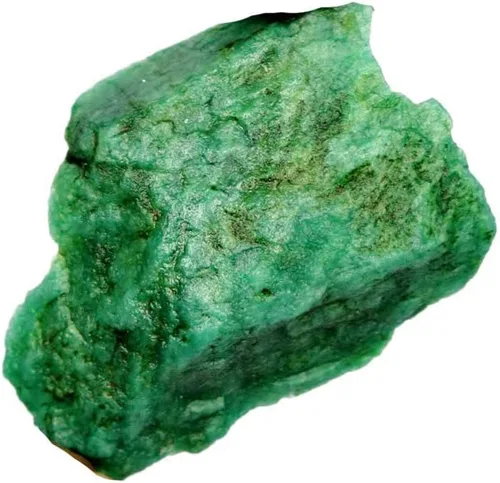 Vista 8 de GEMHUB Natural Rough Emerald Raw Uncut Green Beryl Loose Gemstone Single Verde 10.5 quilates