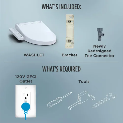 Vista 16 de TOTO® WASHLET® KC2 Asiento electrónico para bidé con asiento calefactado y tapa de cierre suave, redondo, blanco algodón - SW3023#01