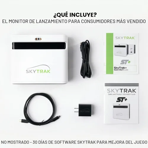 Vista 5 de Monitor de lanzamiento de golf y simulador de golf SkyTrak+