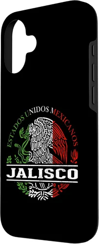 Vista 2 de Funda para iPhone 16 Jalisco Bandera Mexicana Bandera Mexicana