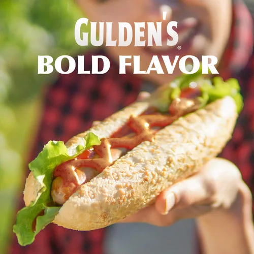 Vista 7 de Gulden Stone Ground Dijon Mustard, 12 Ounce