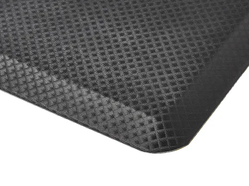 Vista 3 de Amazon Basics Tapete Rectangular Duradero Anti-Fatiga Ergo Comfort de Pie de 3/4", 32"x20", Negro