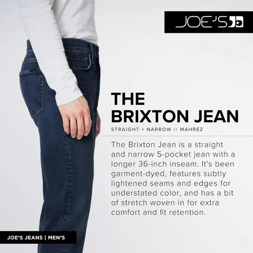 Vista 3 de Joe's Jeans Brixton de pierna recta y estrecha para hombre