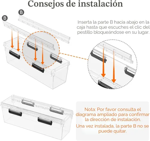 Vista 9 de Lifewit - Caja de almacenamiento para tarjetas coleccionables con asa, apta para Toploader, 2 unidades Stackable Reinforced Latch Case with 8
