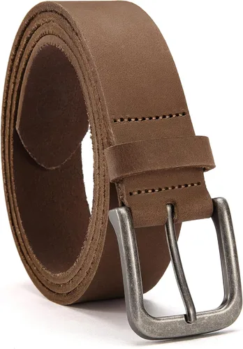 Vista 13 de CHAOREN Cinturones de cuero para hombre - Cinturón de 35mm de cuero genuino para jeans - Regalo para hombre para vestir casual