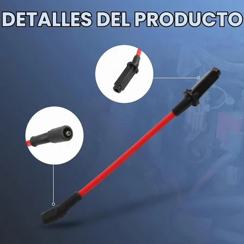 Vista 6 de JDMSPEED set de cables de bujías de mejor desempeño para Chevy GMC 1999-2006, para motor LS1 y Vortec de 4.8, 5.3 y 6.0 l