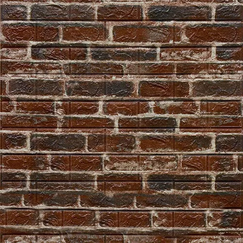Vista 6 de Paneles de pared de espuma autoadhesivos 3D, 10 azulejos que cubren 57 pies cuadrados, papel tapiz de piedra para despegar y pegar para sala