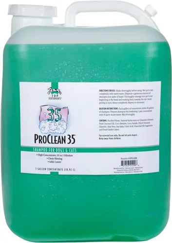 Vista 4 de Top Performance Champú para perros y gatos ProClean 35, 2-1/2 galones