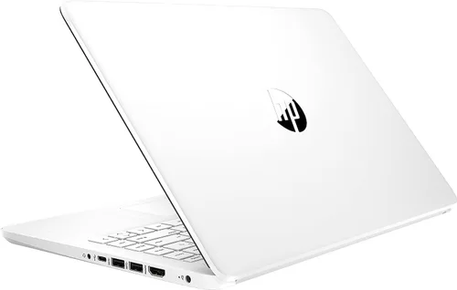 Vista 2 de HP Portátil ultraligero de 14 pulgadas para estudiantes y negocios, Intel Celeron 8 GB de RAM, 320 GB de almacenamiento