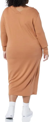 Vista 4 de Tienda Essentials Vestido de maternidad con cuello en V para mujer