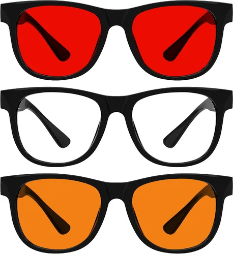 Vista 239 de Eyekepper Gafas de luz azul para hombre y mujer, paquete de 6 lentes Pilot Paquete de 6 color mezclado