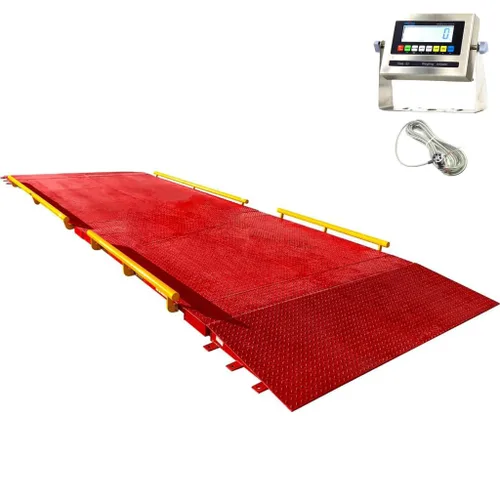 Vista 10 de SellEton SL-934 - Báscula industrial de carga para camiones de eje de 10 x 10 pies con capacidad de 60,000 libras, no NTEP