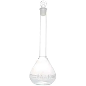 Vista 7 de Cole-Parmer Elements Frasco volumétrico clase A con tapón de vidrio, 10 mL; 2/PK
