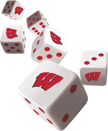 Vista 6 de Masterpieces NCAA - Juego de dados unisex para adultos