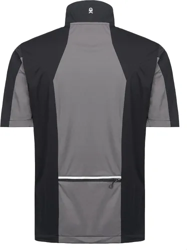 Vista 3 de Little Donkey Andy Chalecos ligeros Softshell para hombre, chaquetas de manga corta para golf, senderismo, correr