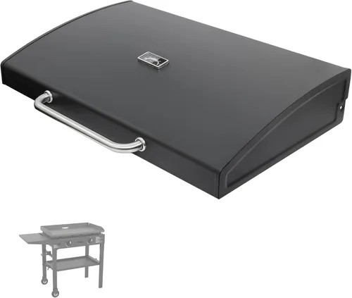 Vista 9 de Tapa de plancha y cubierta de parrilla para Blackstone de 17 pulgadas 1832 Adventure Ready Griddle, capucha de plancha para piezas de repuesto