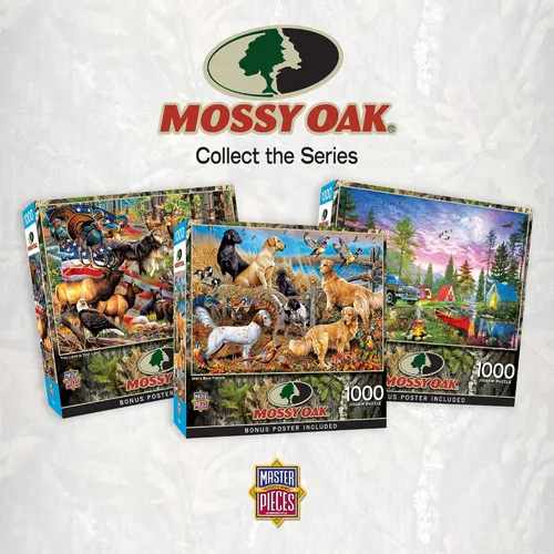 Vista 7 de MasterPieces Mossy Oak - Freedom for All - Rompecabezas de 1000 piezas