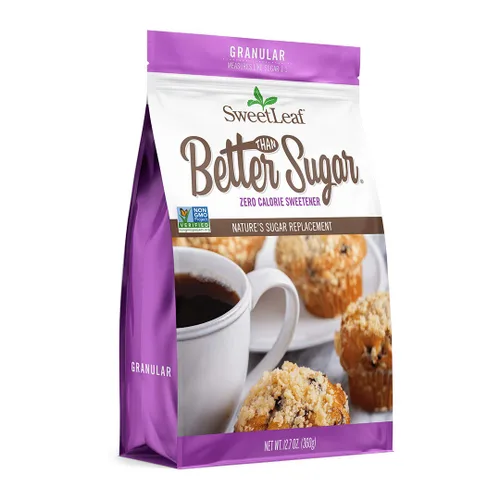 Vista 9 de SweetLeaf Better Than Sugar Stevia - Edulcorante en polvo - Mezcla para glasear, edulcorante de stevia, edulcorante cero calorías, sin azúcar, sin