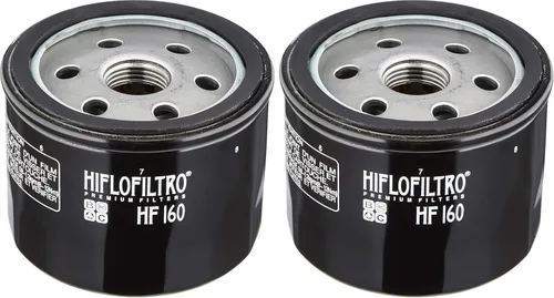 Vista 9 de HiFloFiltro Filtro de aceite estándar negro HF160, individual