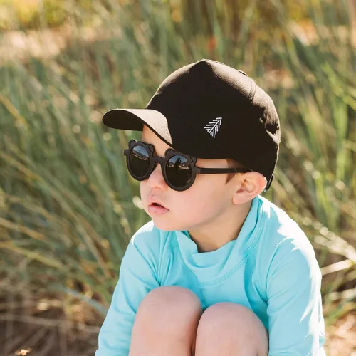 Vista 2 de JAN & JUL Gorra de béisbol de algodón 50+UPF (bebé, niño, niños)