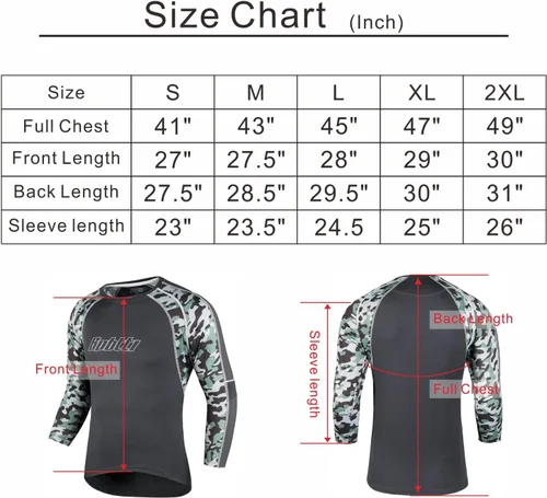 Vista 7 de Camiseta de ciclismo de montaña para hombre, manga 34, Downhill MTB, ajuste holgado, camiseta de ciclismo UPF UPF50+, Gris