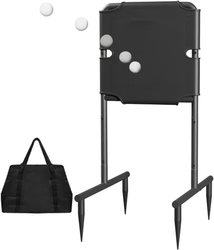 Vista 8 de Garbuildman Baseball Strike Zone Target para bolas de plástico, marco de metal portátil para lanzar y golpear herramienta de entrenamiento