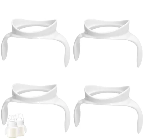 Vista 8 de Manijas de botella compatibles para biberones Philips Avent anticólicos AirFree, 2 unidades (azul)