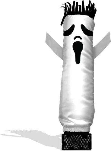 Vista 9 de LookOurWay Juego inflable de tubo para hombre de Halloween Air Dancers Inflable de monstruo loco de 20 pies con soplador de 12 pulgadas Monster