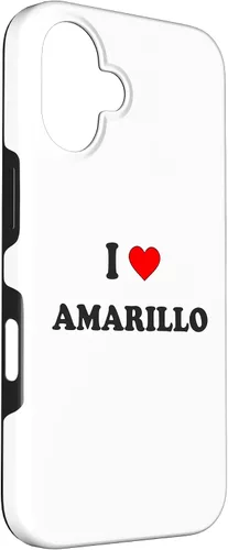 Vista 3 de I Heart Amarillo I Love Amarillo City Case for iPhone 16