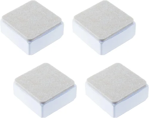 Vista 14 de 2" Elevadores autoadhesivos para cama y muebles, elevadores de muebles con adhesivo para camas, mesas y sillas, elevadores de cama de acero