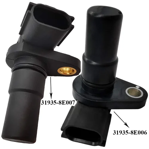 Vista 2 de 2 piezas 31935-8E007 31935-8E006 Entrada Salida Vehículo Sensor de Velocidad de Transmisión Reemplazo para Nissa-n Altima Maxima Murano Pathfinder