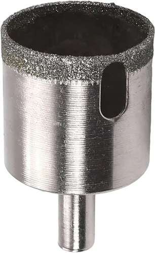 Vista 26 de Auniwaig Brocas de diamante, sierra de agujero de 0.472 pulgadas, broca de núcleo hueco para revestimiento de diamante, vidrio, cerámica, porcelana