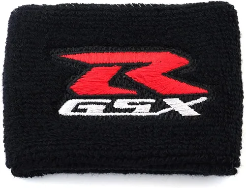 Vista 2 de MOWOK Compatible con Suzuki GSXR 600 GSX-R 750 1000 1100 1500 1300 Hayabusa Funda Protectora para Depósito de Líquido de Frenos Delantero