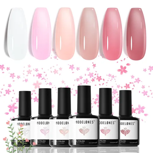 Vista 19 de modelones Juego de imanes de ojo de gato, esmalte de gel francés con corazón de ojo de gato, kit de herramientas de uñas de doble cabeza 5 en 1