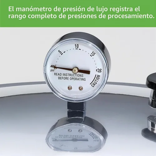 Vista 6 de Presto 1755 Olla a presión de aluminio de 16 cuartos de galón