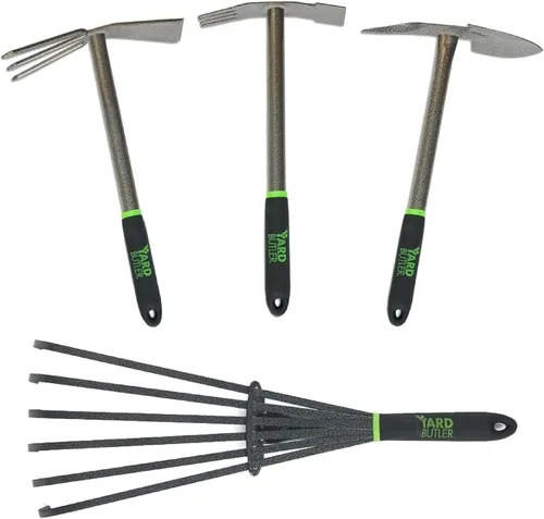 Vista 12 de yard butler 100051052 EMW0072035 Terra Mattock All Steel 16" Cultivador Tiller Weeding Dual, N