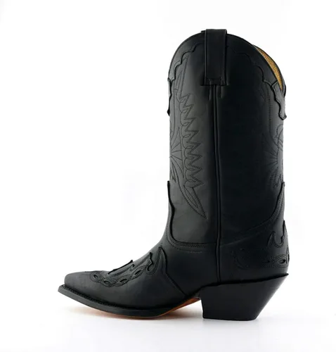 Vista 3 de Grinders Arizona HI Botas de baile de vaquero occidental de cuero unisex