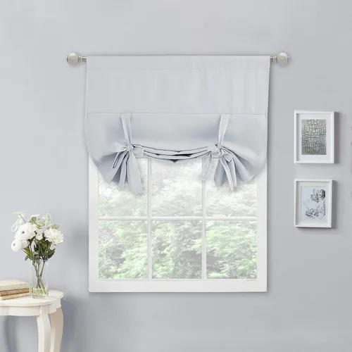 Vista 100 de NICETOWN Cortina Opaca con Aislamiento Térmico – Persiana Enrollable para Ventana de Bebé para Dormitorio/Acción de Gracias