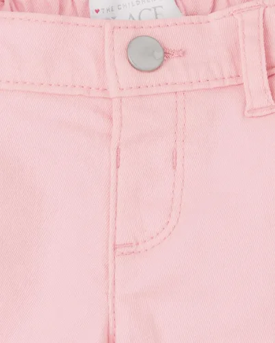 Vista 3 de The Children's Place Shorts cortos para niñas pequeñas, paquete de 3