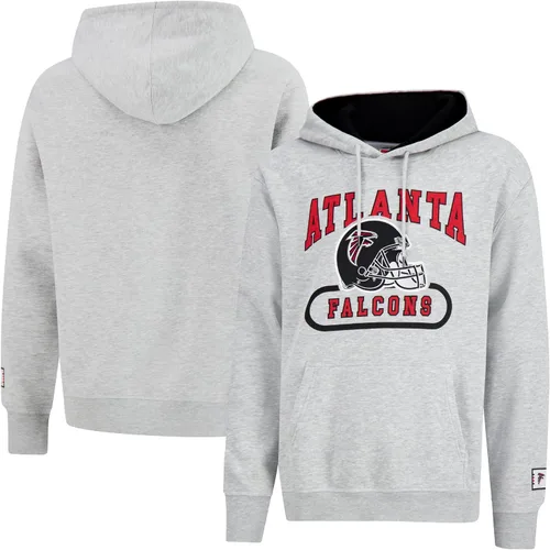 Vista 2 de Ultra Game Sudadera con capucha súper suave oficial de la NFL para hombre Gris jaspeado 2024