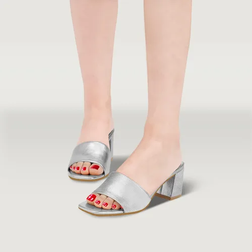 Vista 3 de PIZZ ANNU Sandalias cuadradas de tacón abierto para mujer sandalias de tacón grueso y de bloque bajo cómodas informales zapatos de tacón