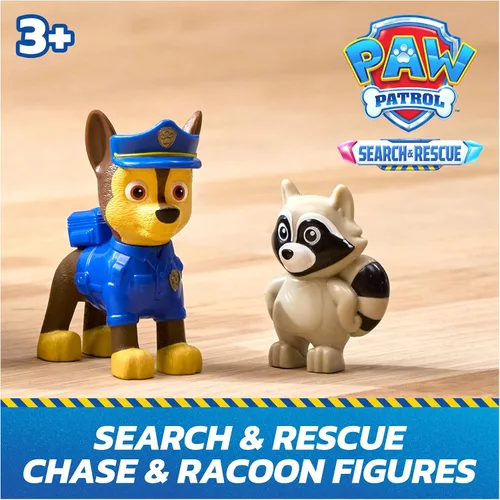 Vista 3 de Paw Patrol: Search & Rescue, Chase Rescue Cruiser Vehicle with 2 Figures